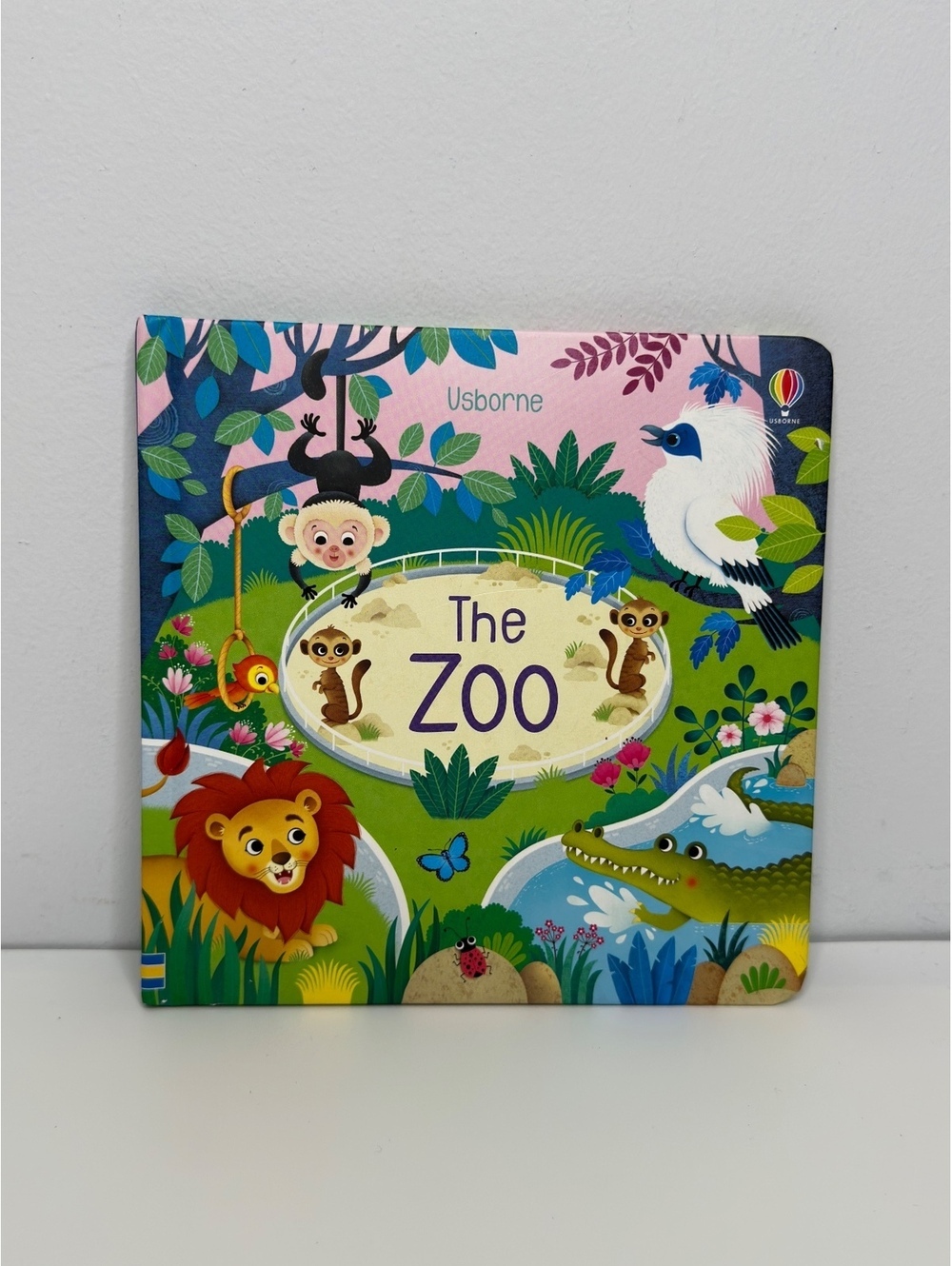 Usborne The Zoo Board Book Sam Taplin Federica Iossa Animals Kids 2020